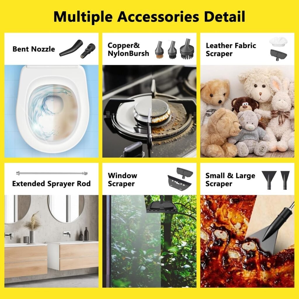 Adjustable Handheld Steam Cleaner Review