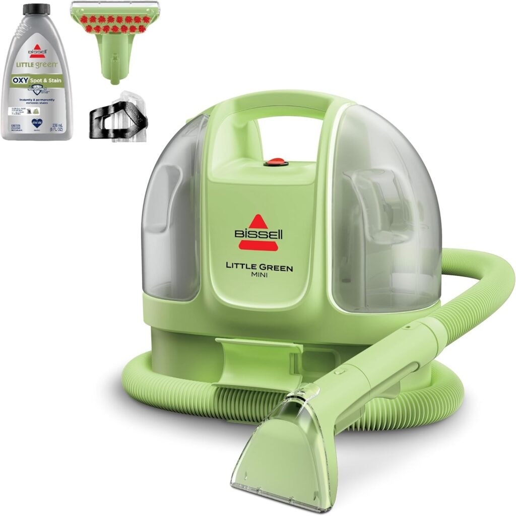 7 Reasons the BISSELL Little Green HydroSteam Pet is the Best Portable Cleaner 1 BISSELL Little Green HydroSteam Pet.