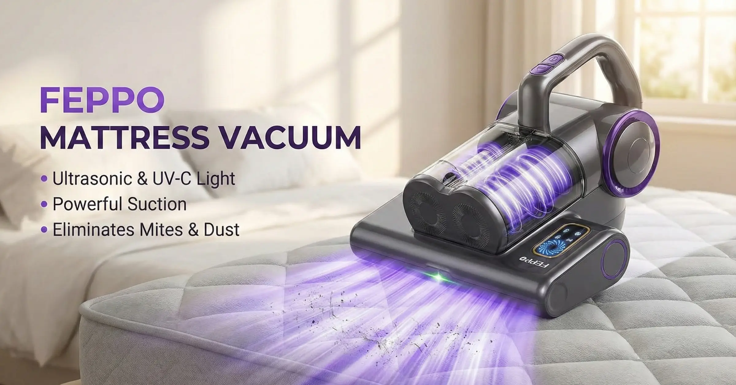 FEPPO Mattress Vacuum Cleaner