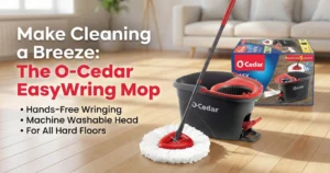 O-Cedar EasyWring Spin Mop Review