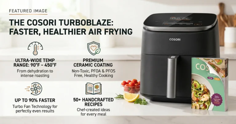 The Best Air Fryer? COSORI TurboBlaze 6-Quart Review 1 COSORI TurboBlaze 6-Quart Review